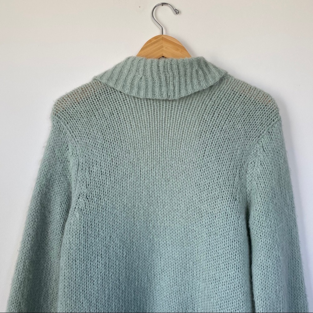 Anthropologie Wooden Ships Sage Knit Cardigan M/L - Picture 6 of 9